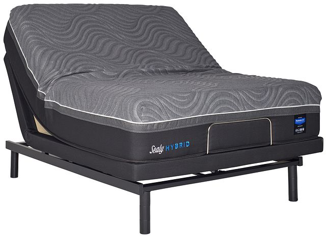 Sealy Silver Chill Firm Ease Adjustable Mattress Set