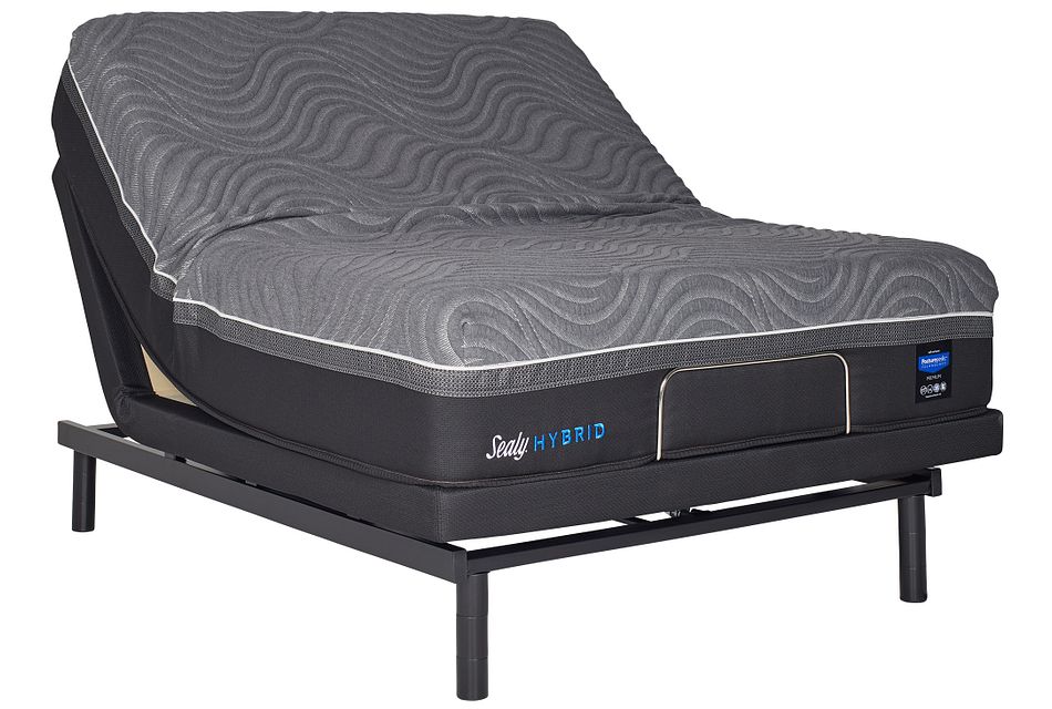 Sealy Silver Chill Firm Ease Adjustable Mattress Set