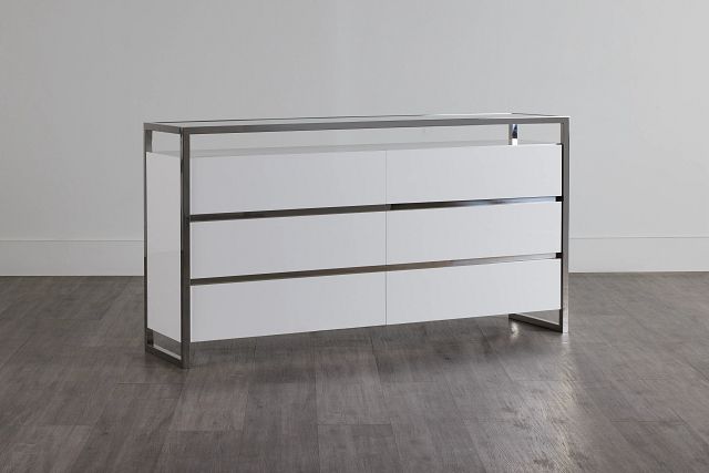 Miami White Dresser