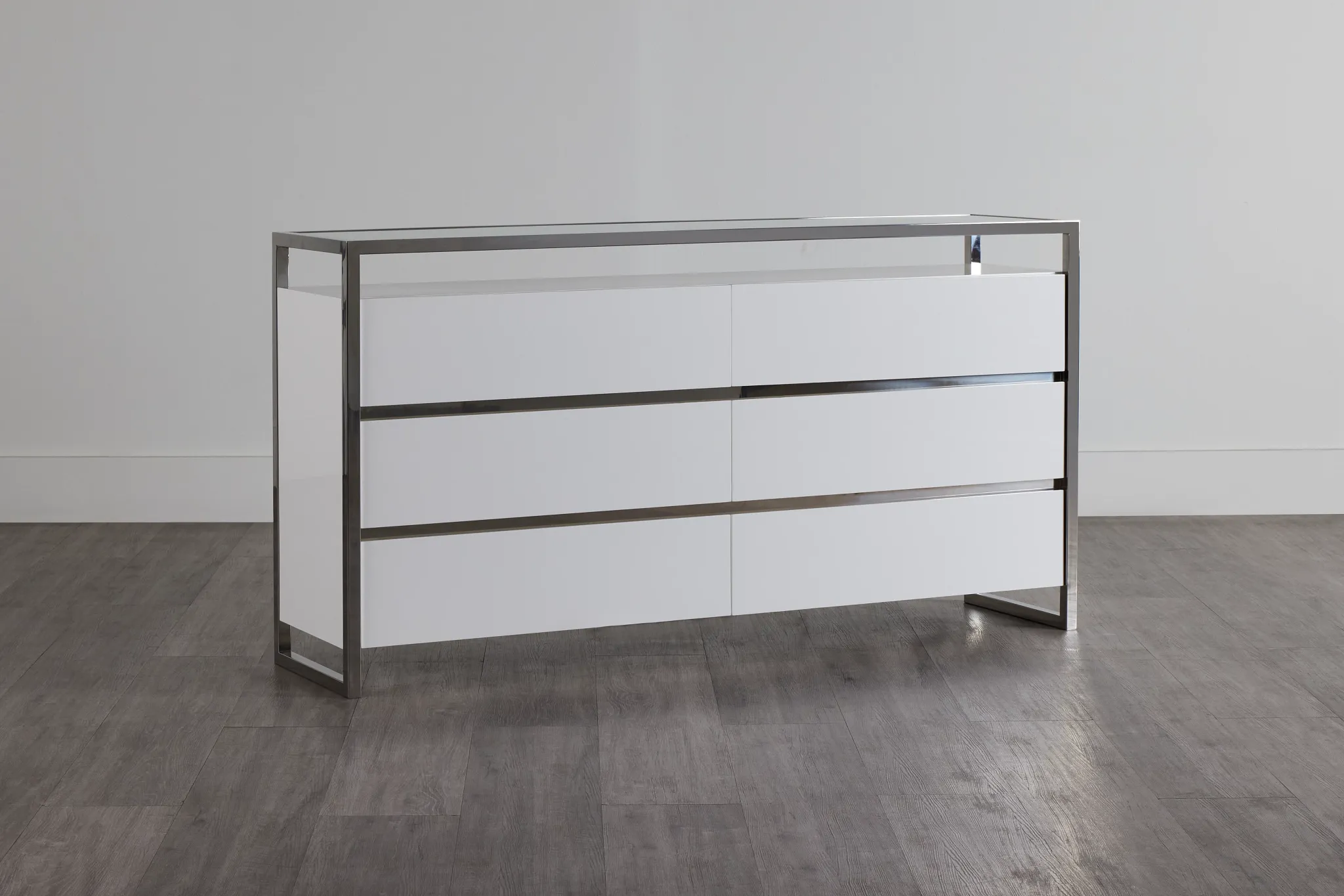 Miami White Dresser