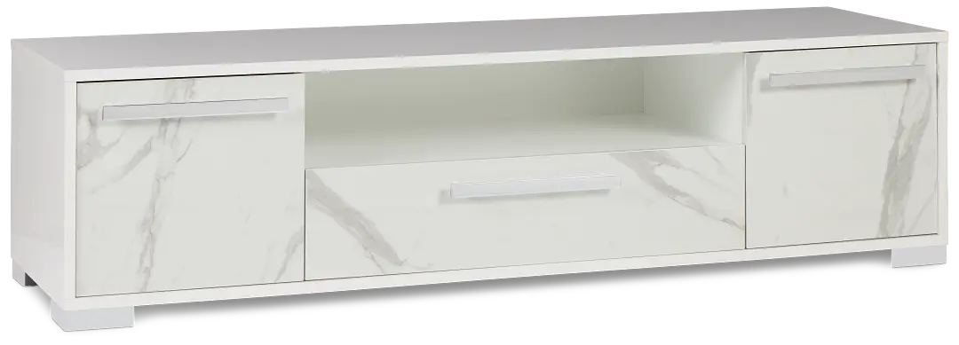 Modena White 76" Tv Stand Modena White 76" Tv Stand