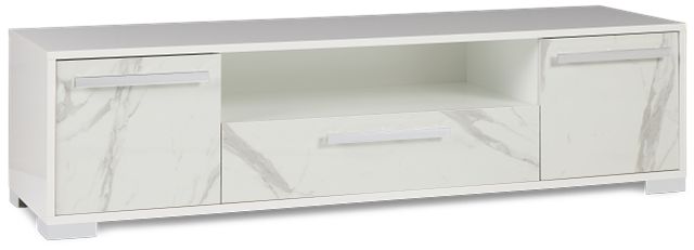Modena White 76" Tv Stand