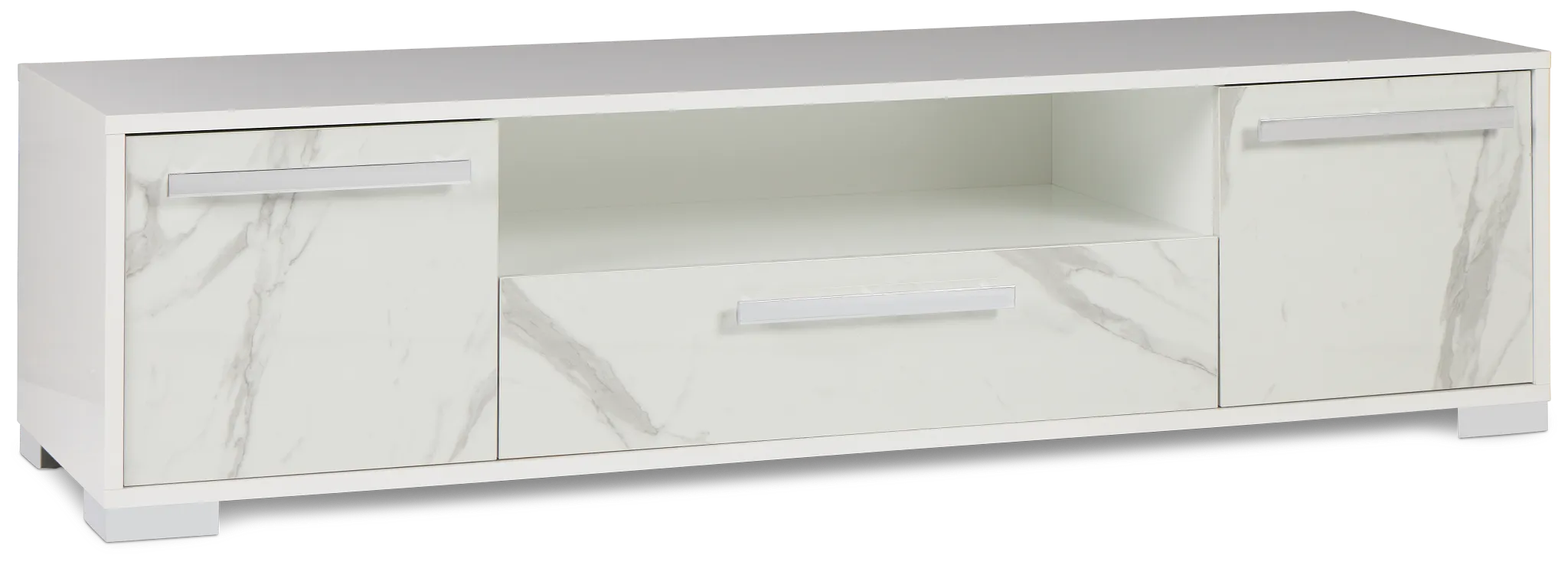Modena White 76" Tv Stand