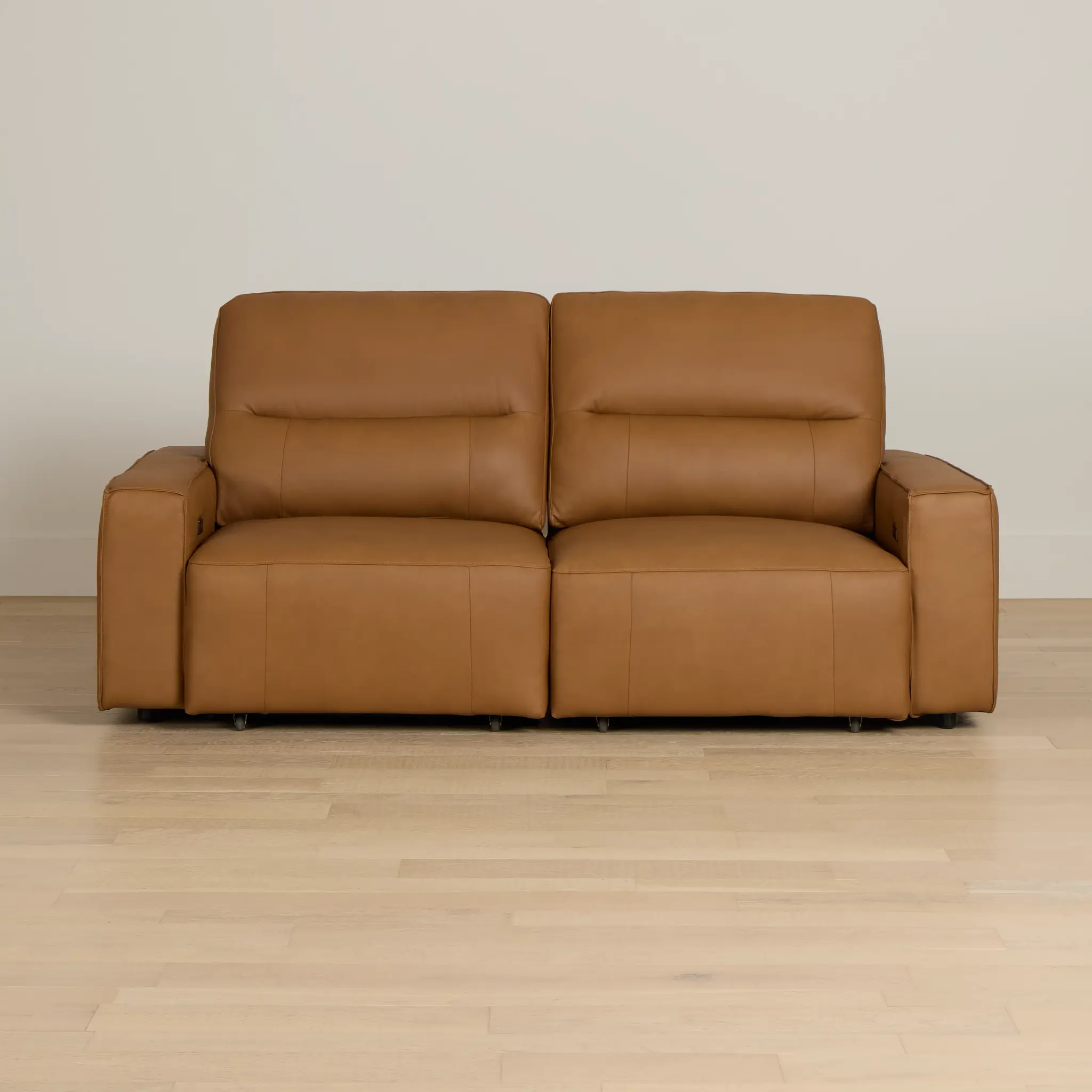 Rudy Brown Lthr/vinyl Power Extension Chaise Sofa Rudy Brown Lthr/vinyl Power Extension Chaise Sofa