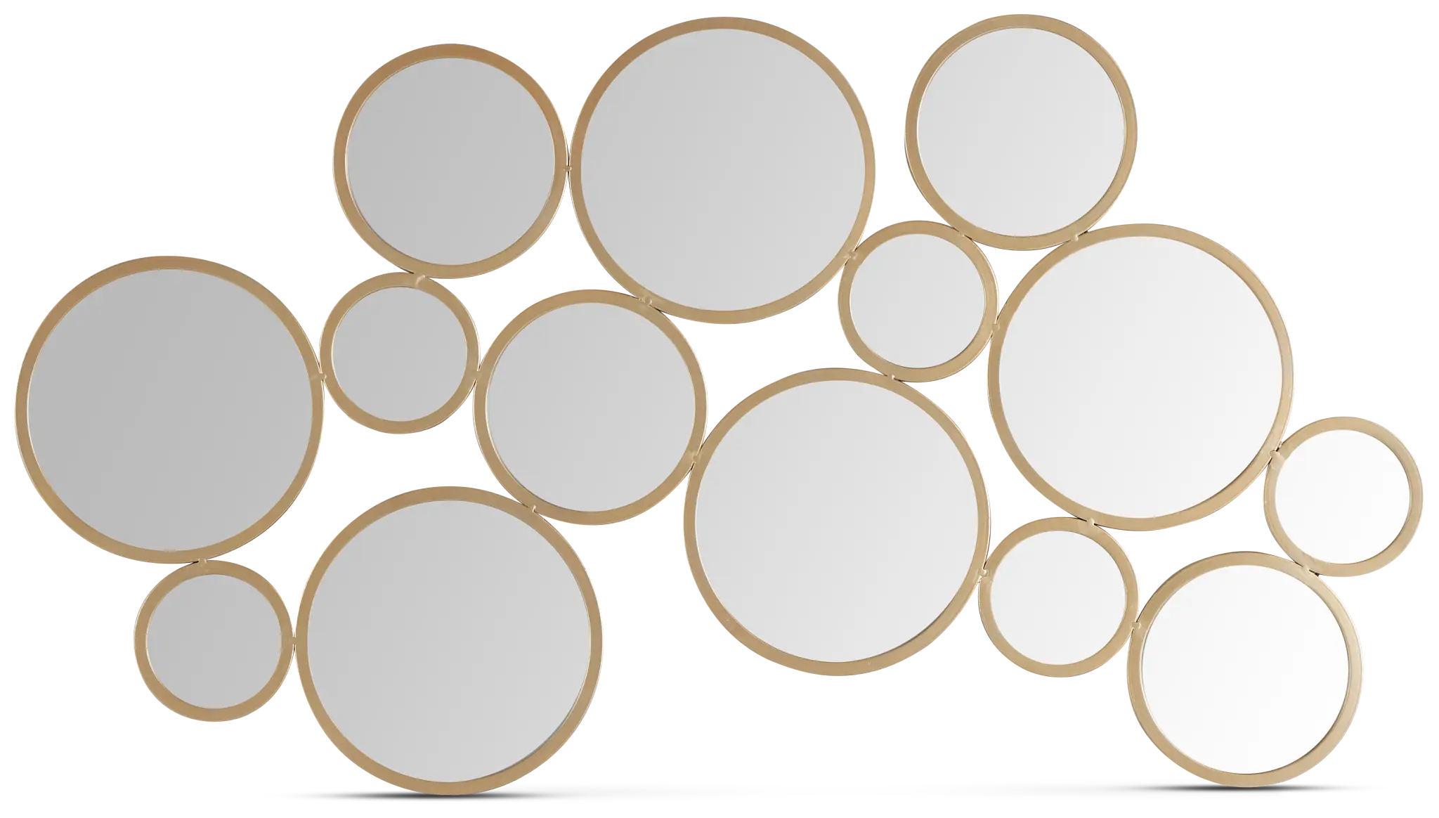 Libby Gold Round Mirror Libby Gold Round Mirror