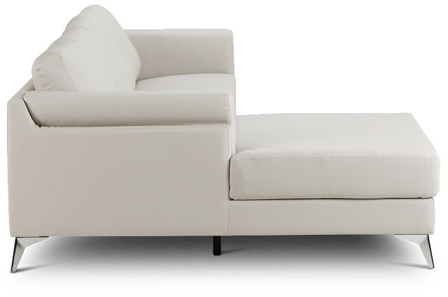 Gianna Gray Micro Left Chaise Sectional (2)