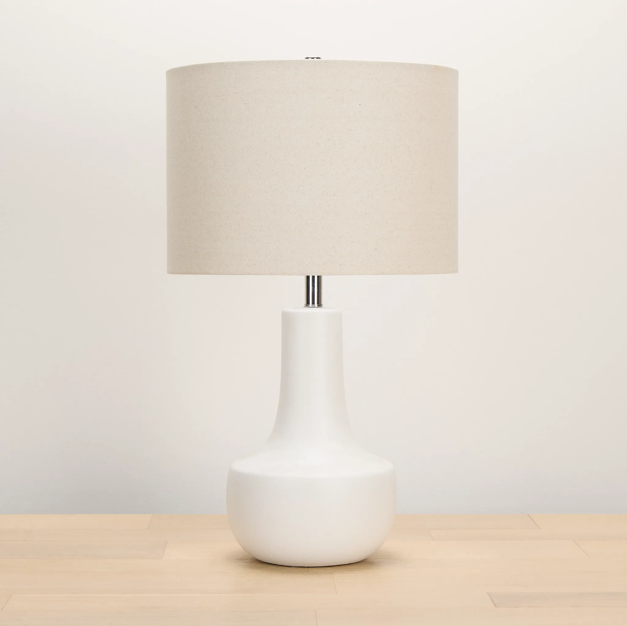 Farren White Ceramic Table Lamp
