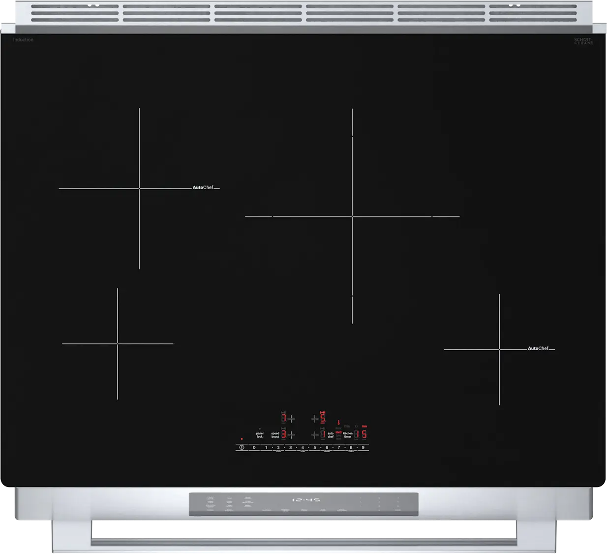 Bosch 800 Series Stainless Steel 30" Induction Range Bosch 800 Series Stainless Steel 30" Induction Range