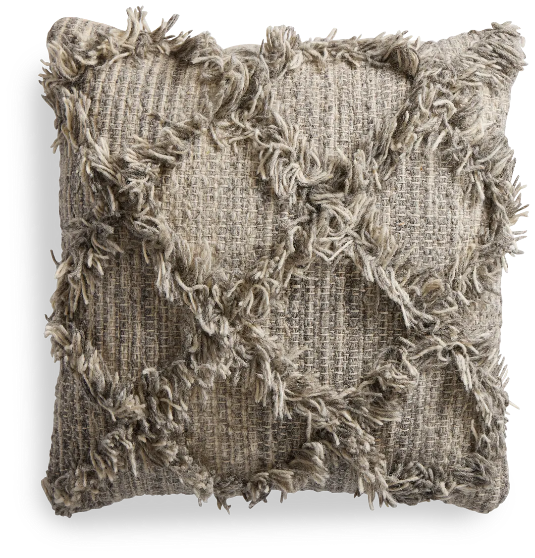 Jucar Light Gray Accent Pillow