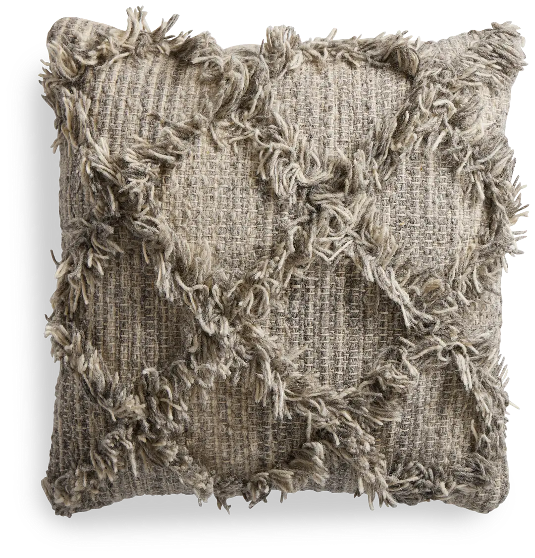 Jucar Light Gray Accent Pillow Jucar Light Gray Accent Pillow