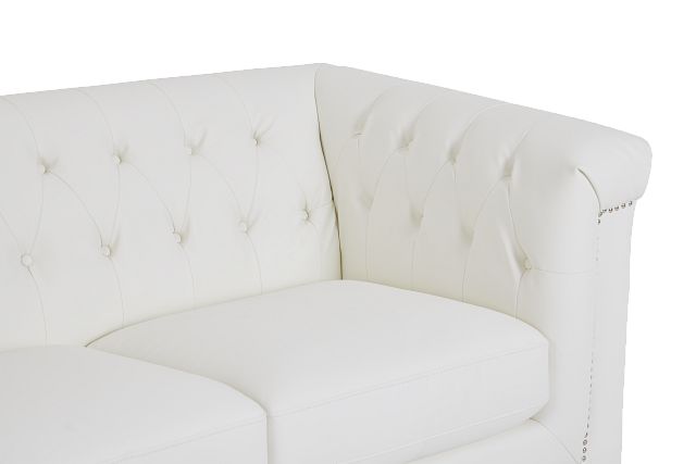 Blair White Micro Sofa