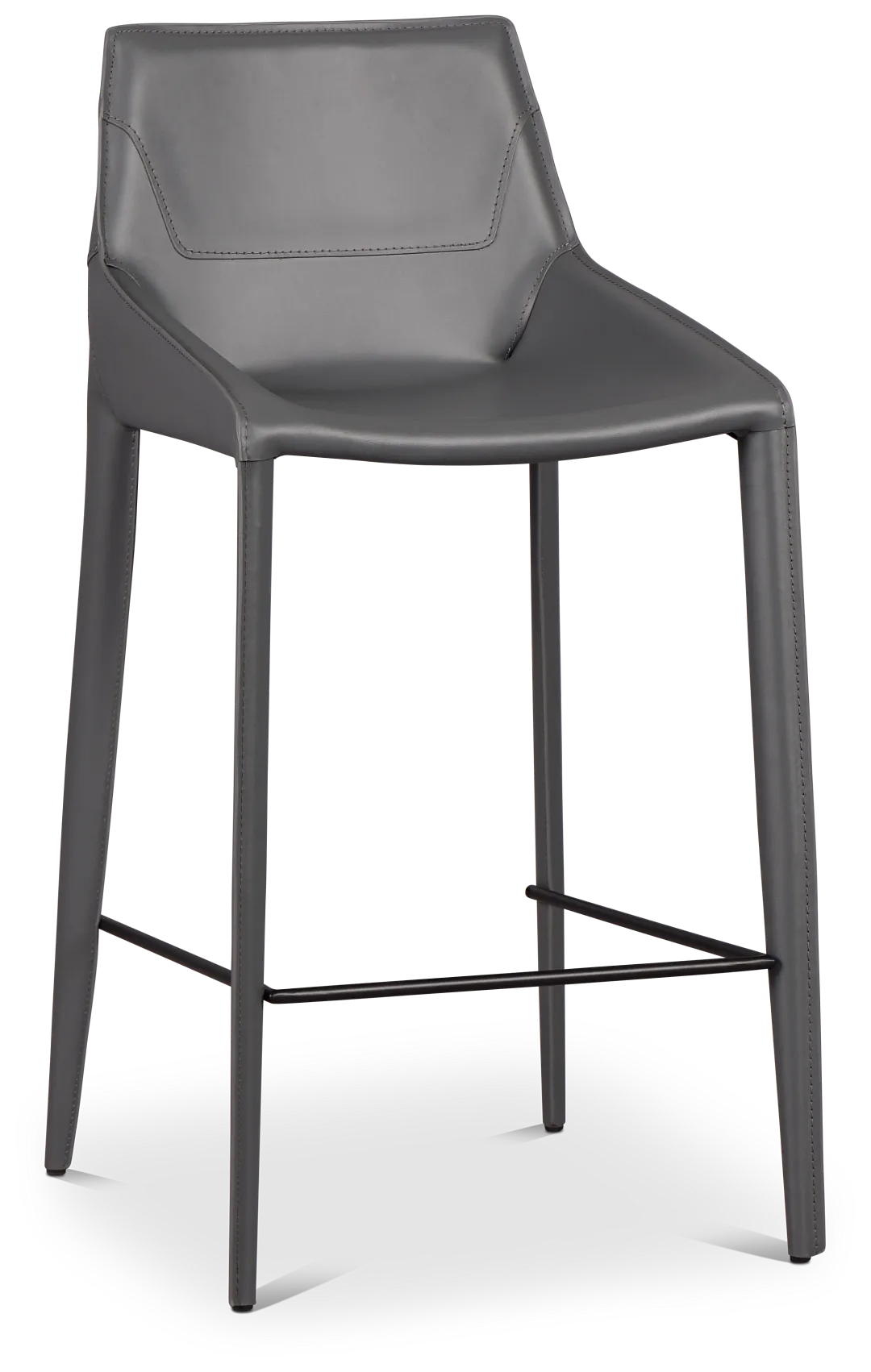 Wayne Gray 27" Upholstered Barstool