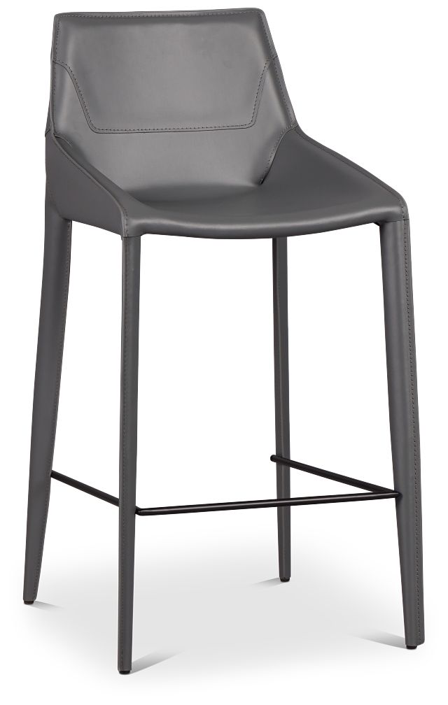 Wayne Gray 27" Upholstered Barstool