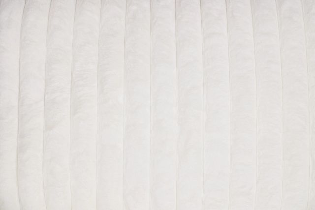 Teddy White Fabric Large Left Chaise Sectional