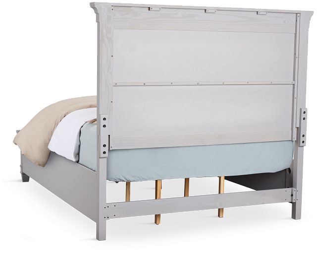 Cape Cod Gray Panel Storage Bed