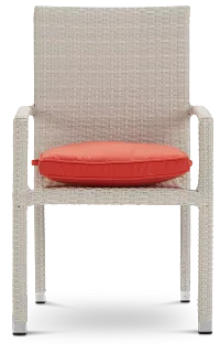 Bahia Orange Arm Chair