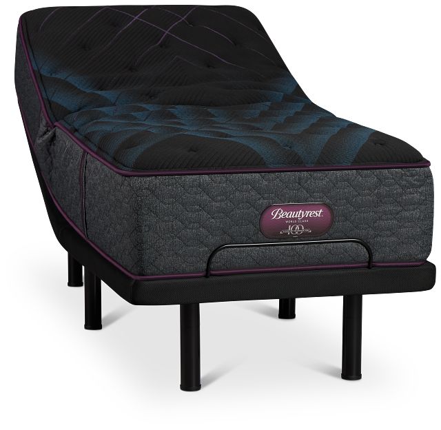 Beautyrest World Class Level 3 Plush Plus Adjustable Mattress Set