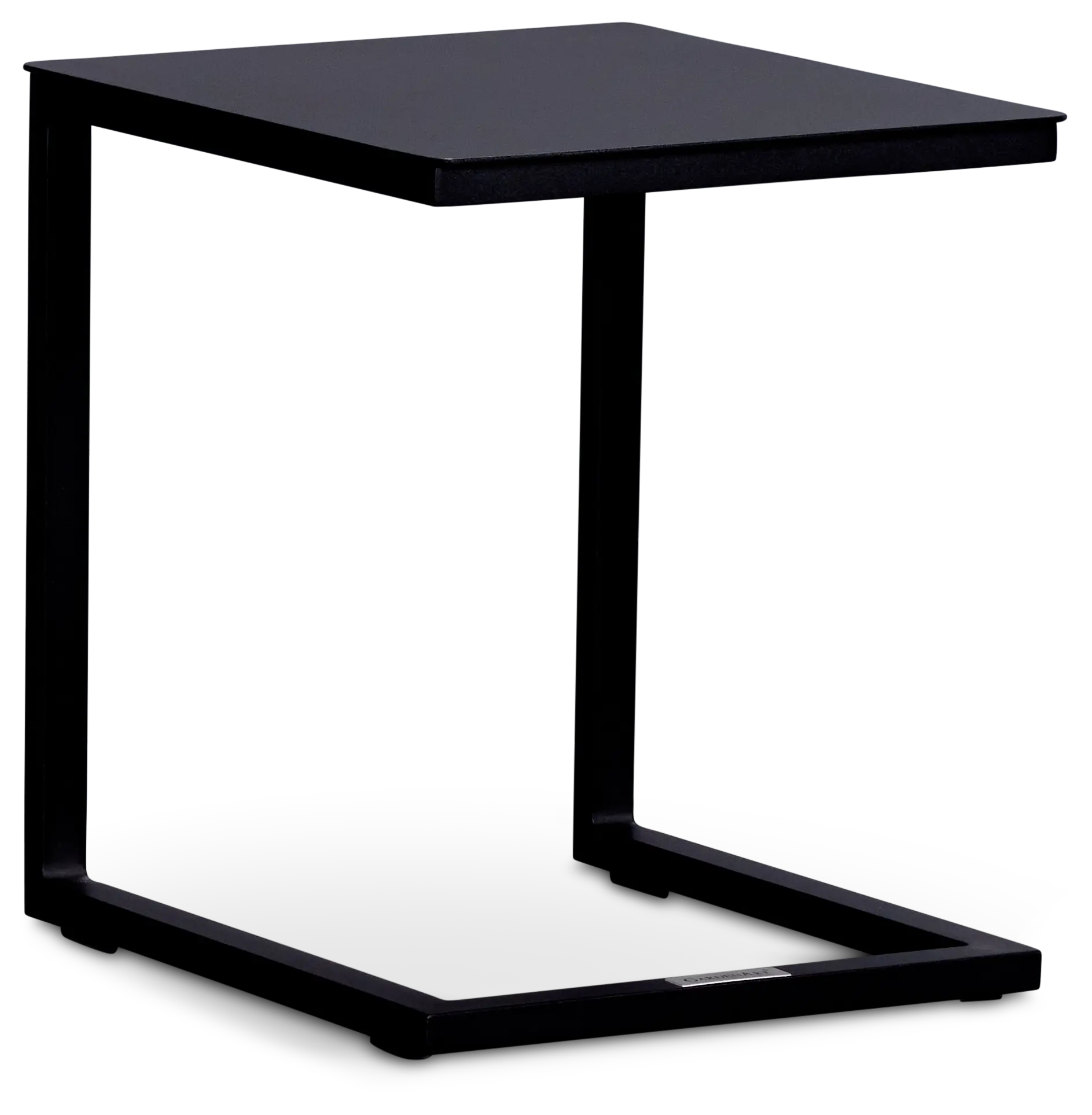 Malaga Black Aluminum C-table Malaga Black Aluminum C-table