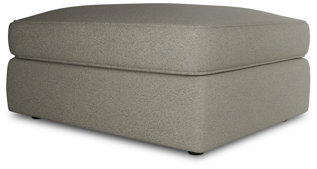 Siesta Elite Gray Fabric Ottoman Siesta Elite Gray Fabric Ottoman