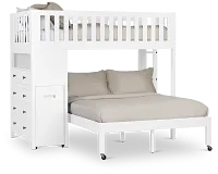 Charleston White Loft Bed
