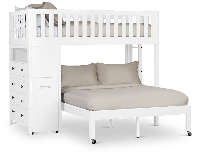 Charleston White Loft Bed