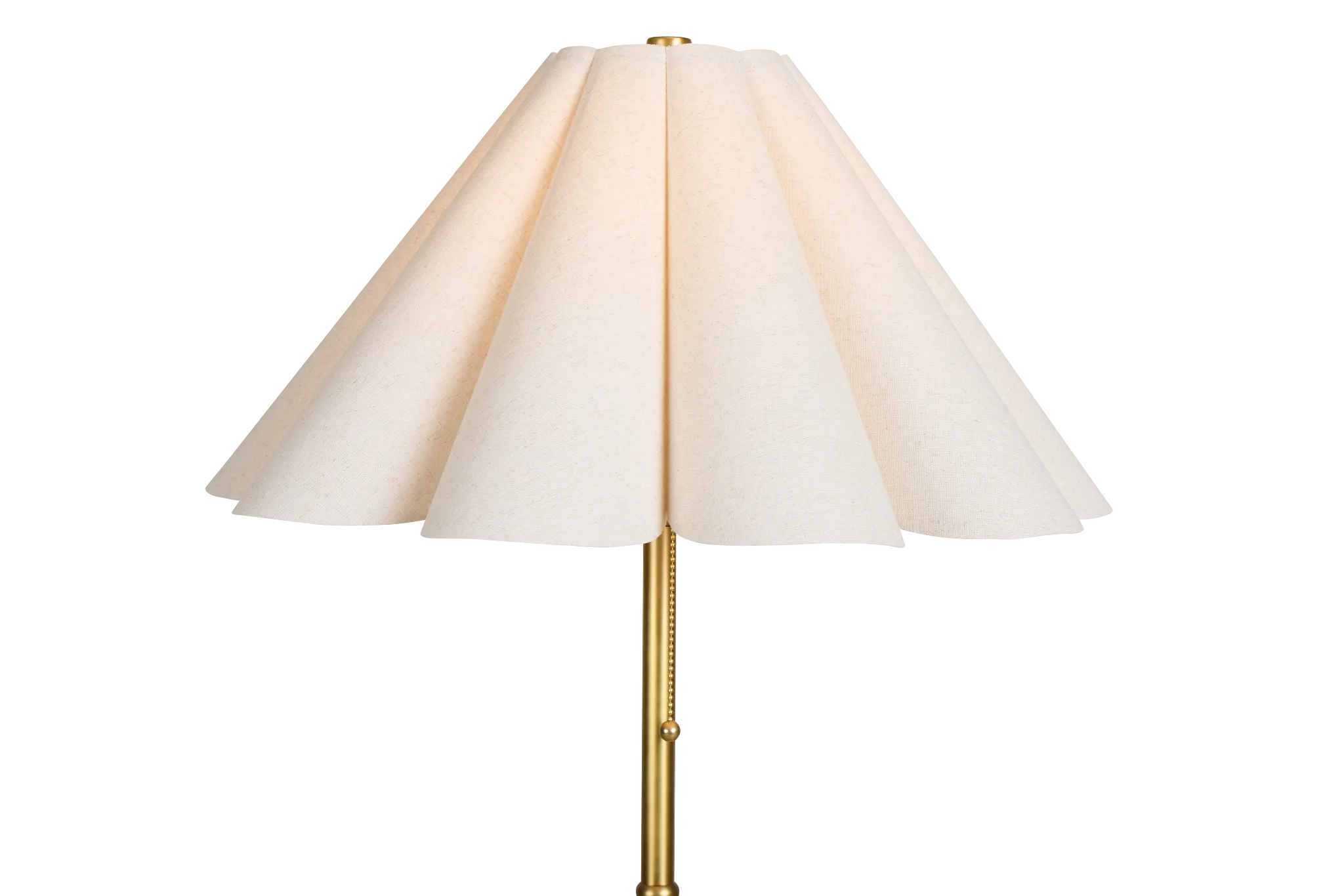 Oskar Gold Metal Floor Lamp