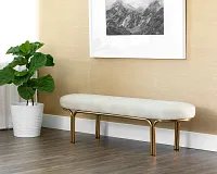 Roma Ivory Uph Bench