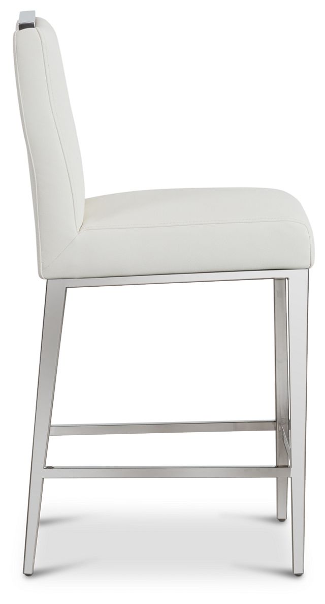 Alameda White Uph 24" Barstool