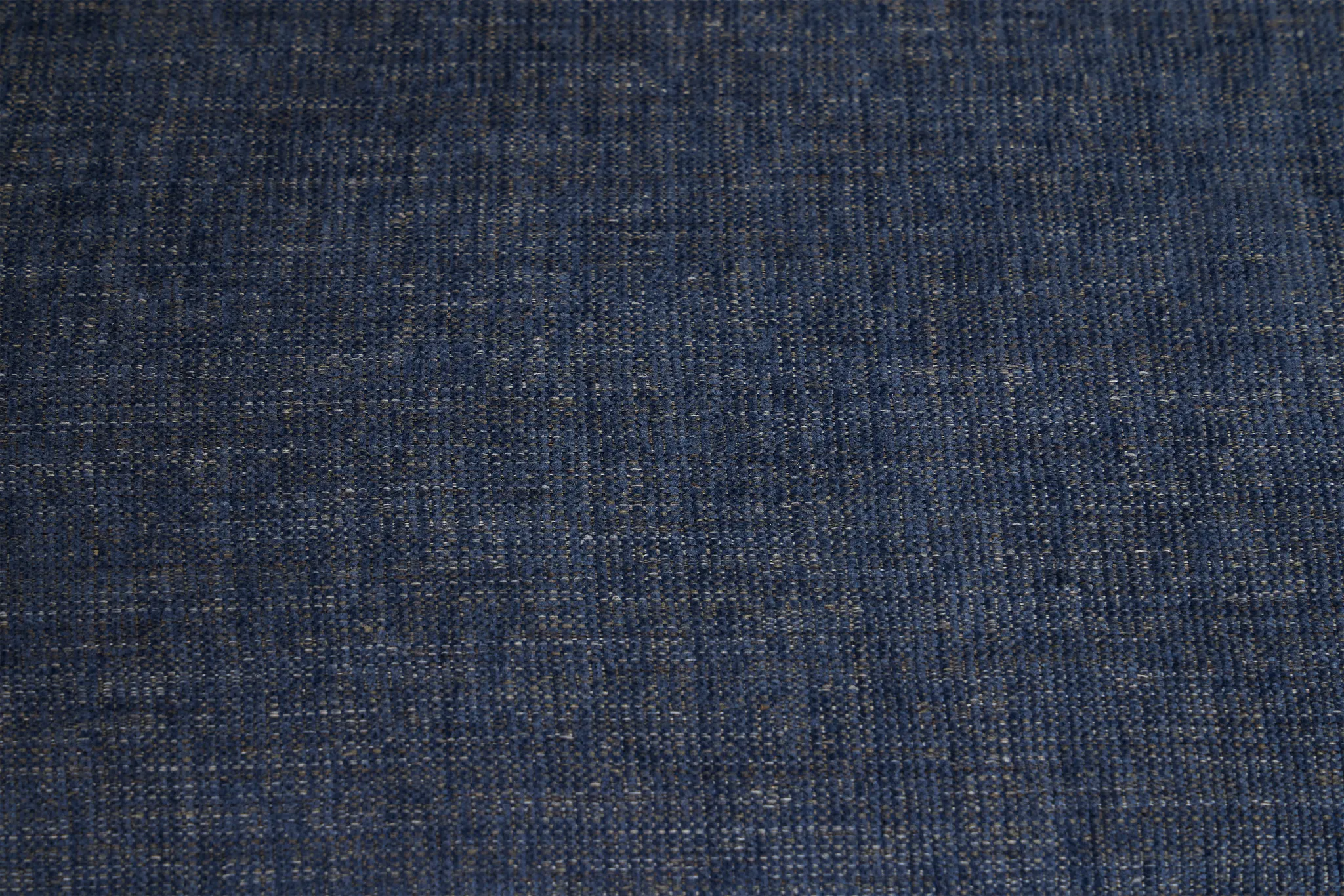 Davis Dark Blue Micro Left Bumper Sectional