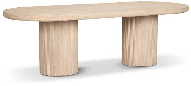 Clayton Light Tone Oval Table