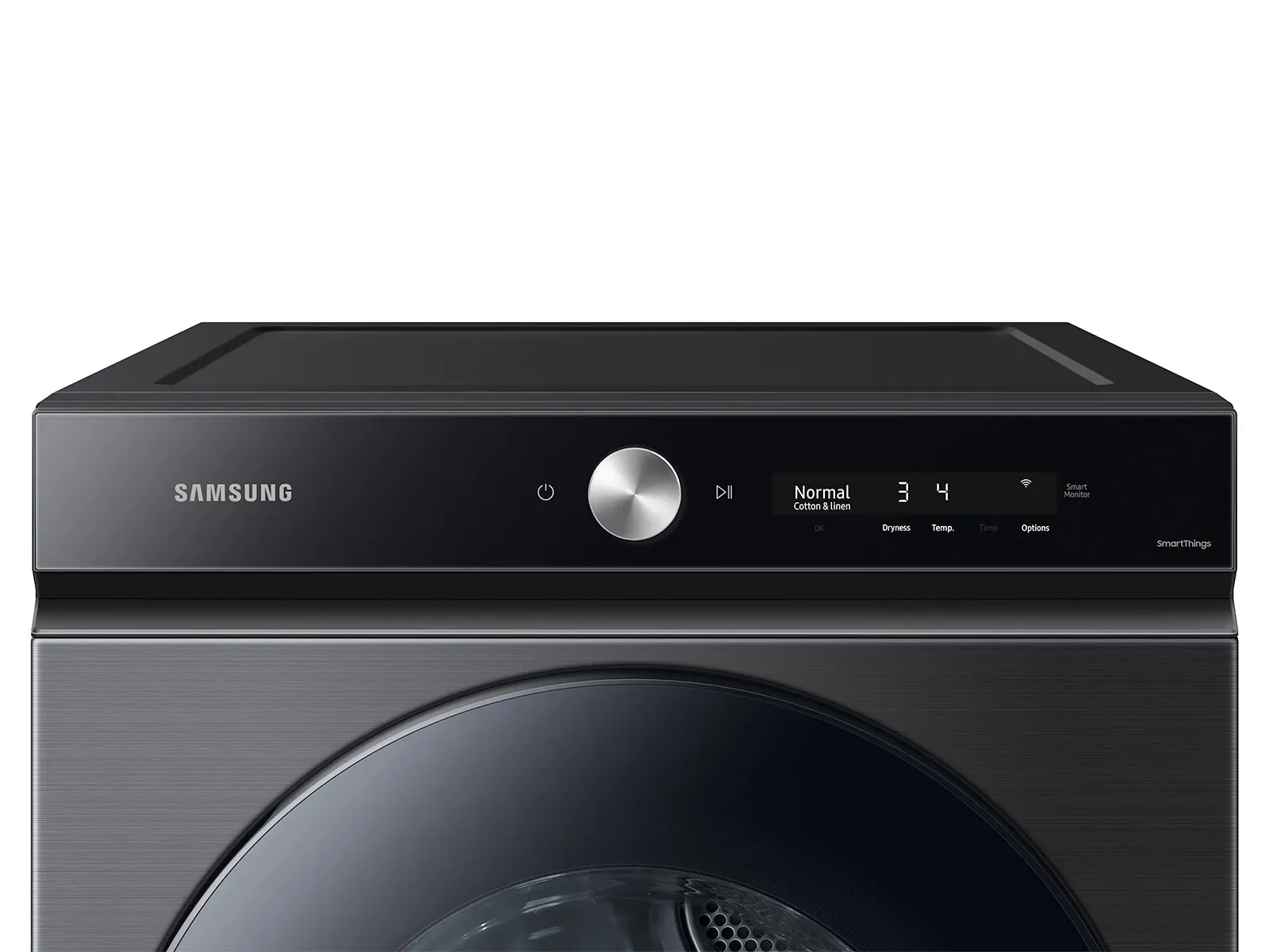 Samsung Bespoke Series Black Front Load Gas Dryer