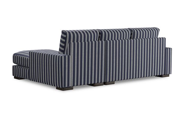Edgewater Sea Lane Navy Right Chaise Sectional