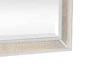 Alessandria White Lighted Dresser & Mirror