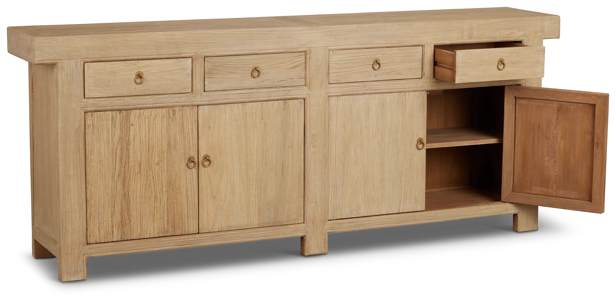 Deven Light Tone Four-door Cabinet Deven Light Tone Four-door Cabinet