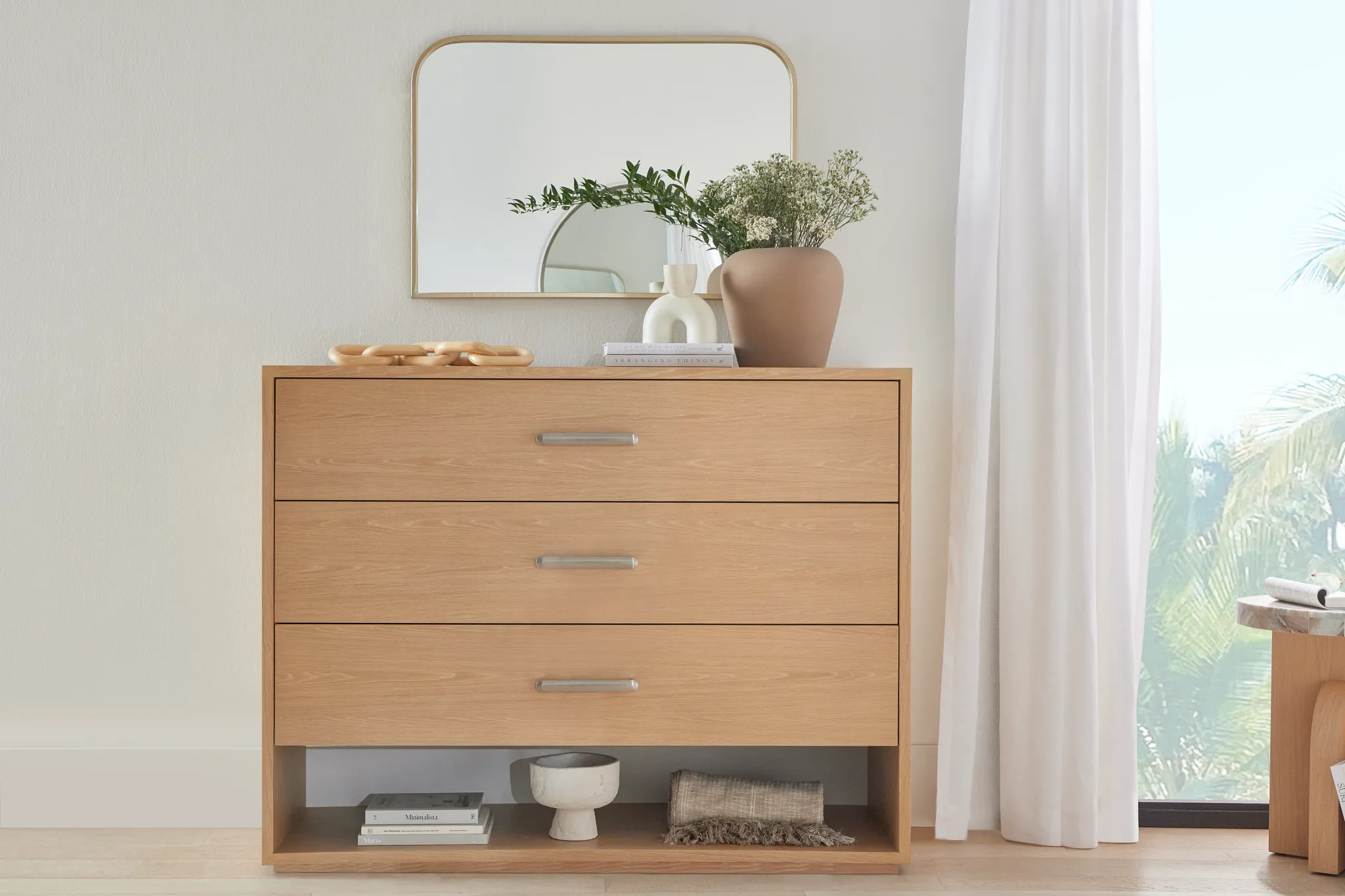 Malibu Light Tone 3-drawer Dresser