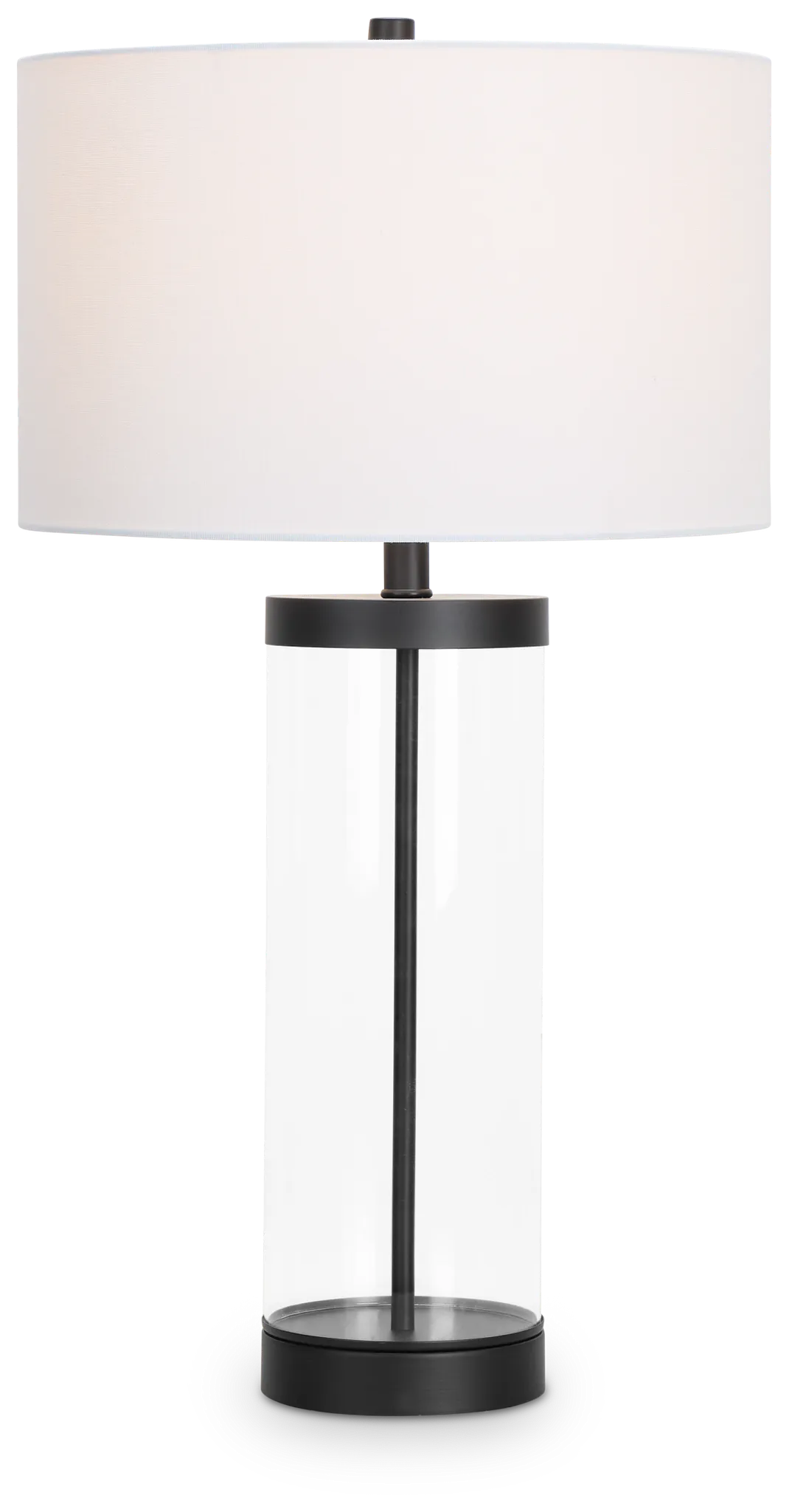 Lucia Black Large Table Lamp