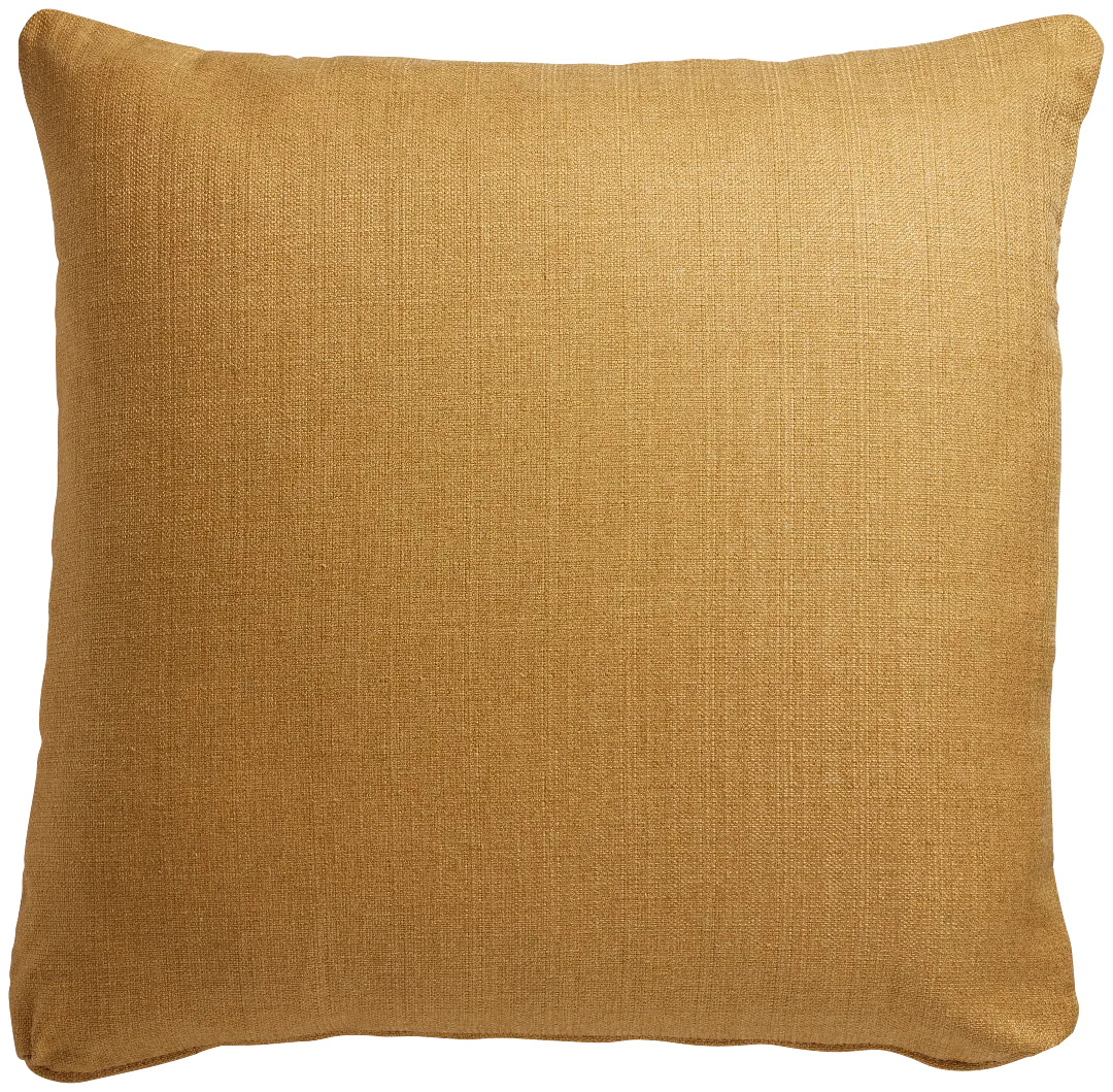 Zeke Yellow 24" Accent Pillow