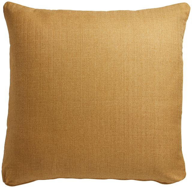 Zeke Yellow 24" Accent Pillow