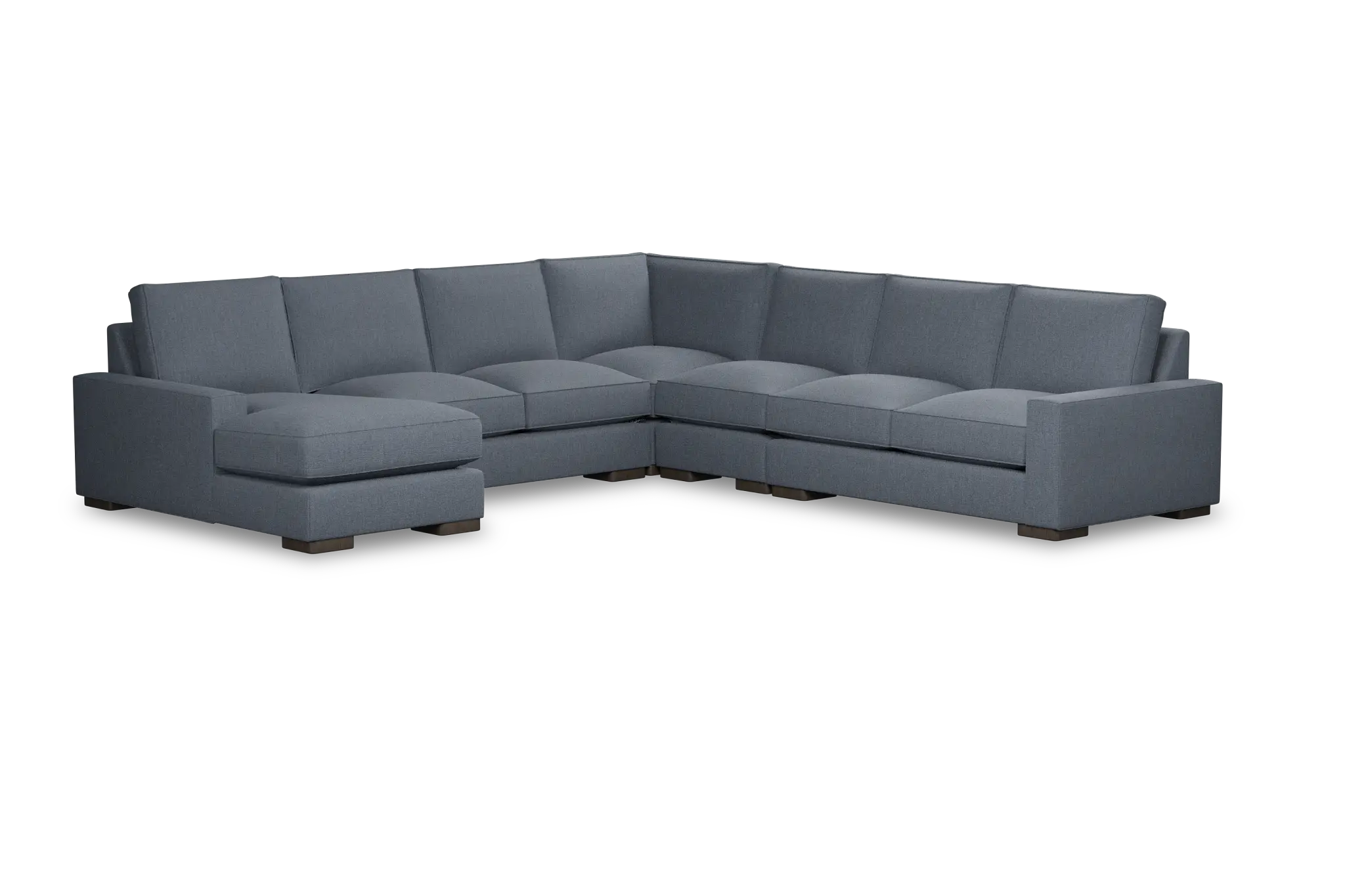 Edgewater Victory Dark Blue Large Left Chaise Sectional Edgewater Victory Dark Blue Large Left Chaise Sectional