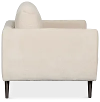 Indie Beige Fabric Loveseat