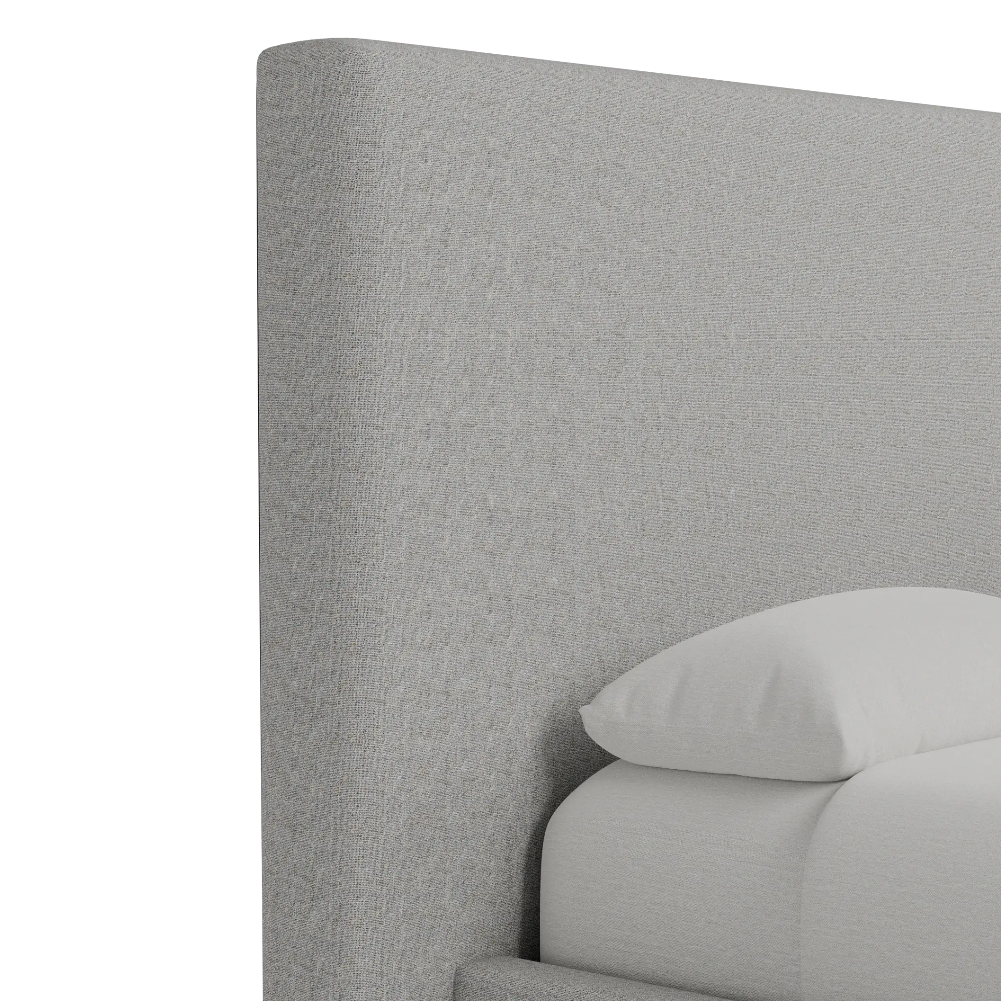 Grayton Natural Beauty 54" Upholstered Platform Bed Grayton Natural Beauty 54" Upholstered Platform Bed