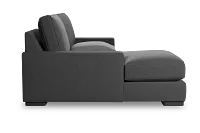 Edgewater Delray Dark Gray Left Chaise Sectional