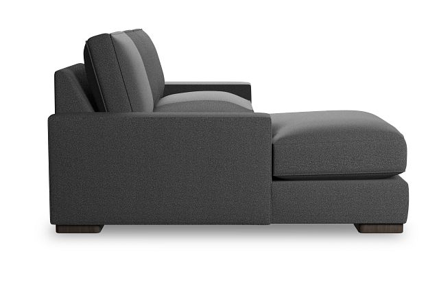 Edgewater Delray Dark Gray Left Chaise Sectional