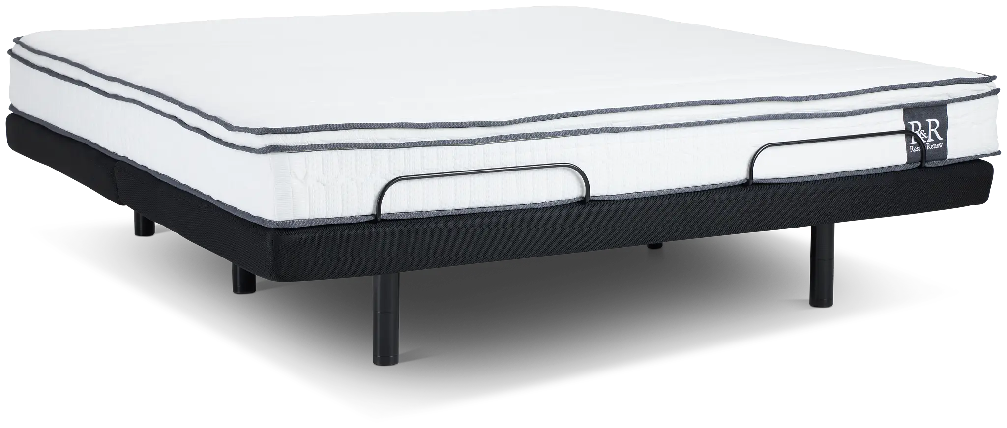 Rest & Renew By Zinus 8" Hybrid Plus Adjustable Mattress Set Rest & Renew By Zinus 8" Hybrid Plus Adjustable Mattress Set