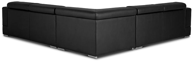Maxwell Black Micro Two-arm Sectional (4)