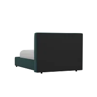 Grayton Joya Green 44" Upholstered Platform Bed