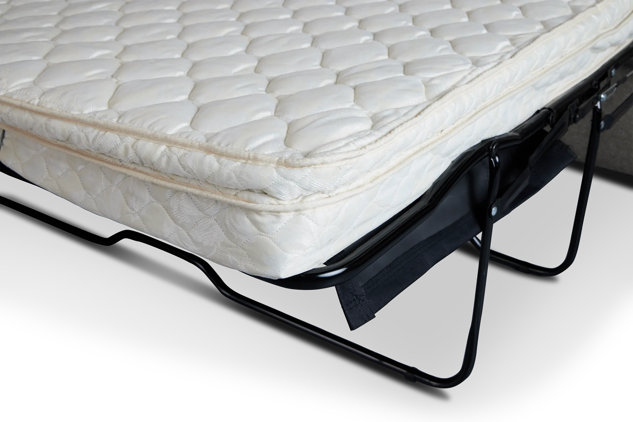 Asheville Brown Fabric Two-arm Right Innerspring Sleeper Sectional