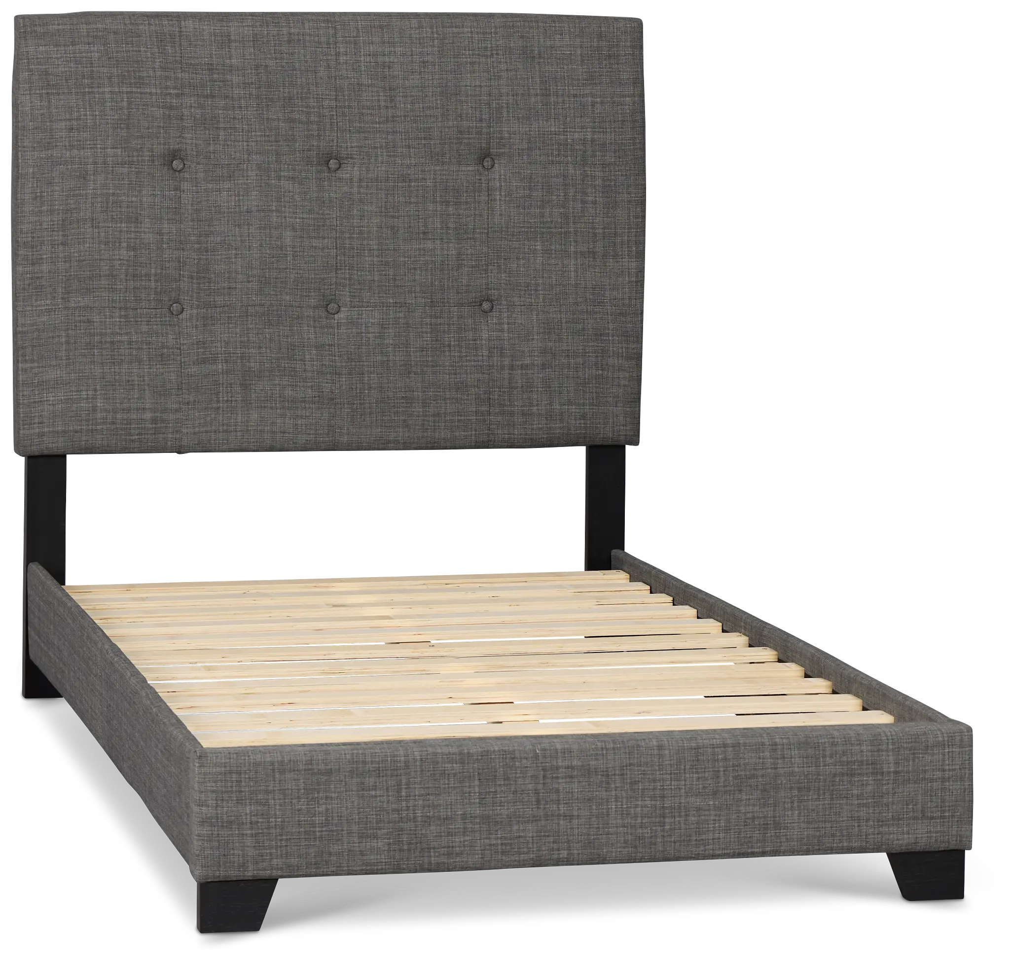 Flagler Gray Uph Panel Bed Flagler Gray Uph Panel Bed