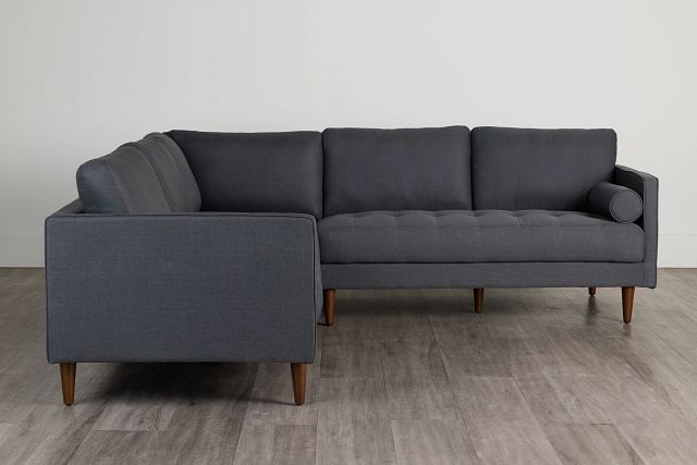 Rue Gray Fabric Two-arm Sectional