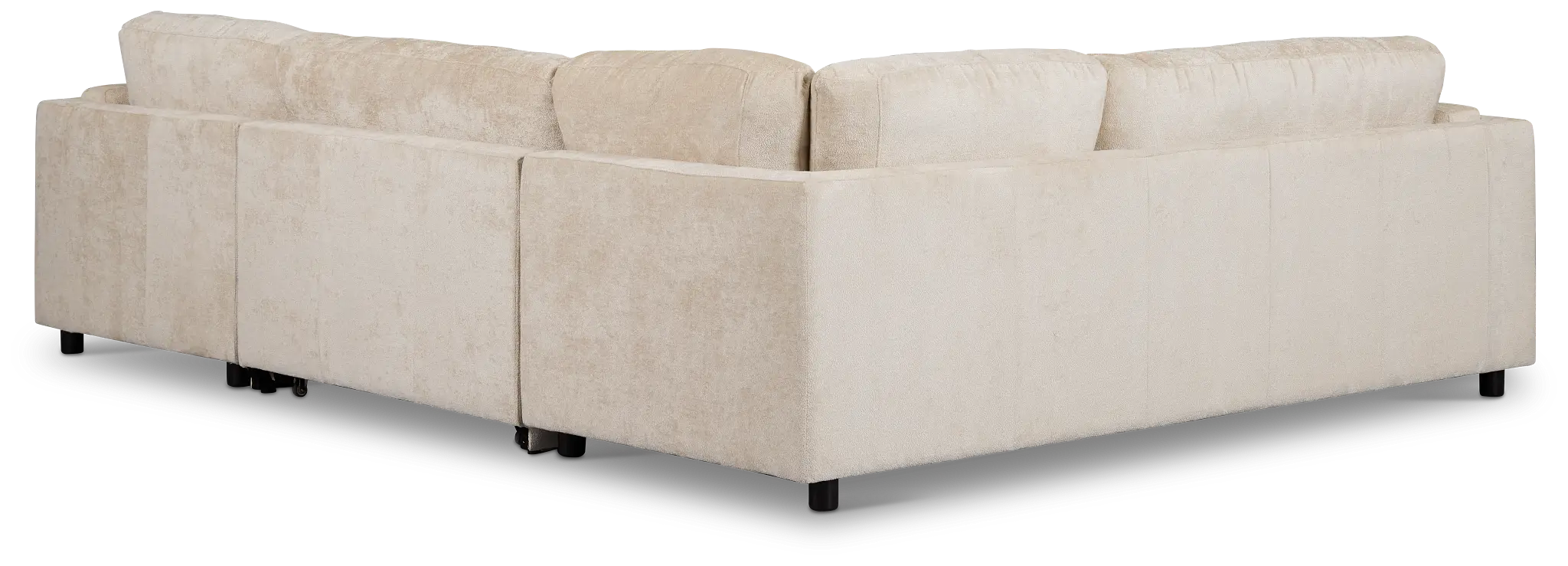 Farren Beige Fabric Medium Right Chaise Sleeper Sectional Farren Beige Fabric Medium Right Chaise Sleeper Sectional